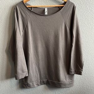 Off The Shoulder Sweatshirt